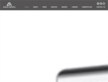 Tablet Screenshot of newsletter.amospublishing.com